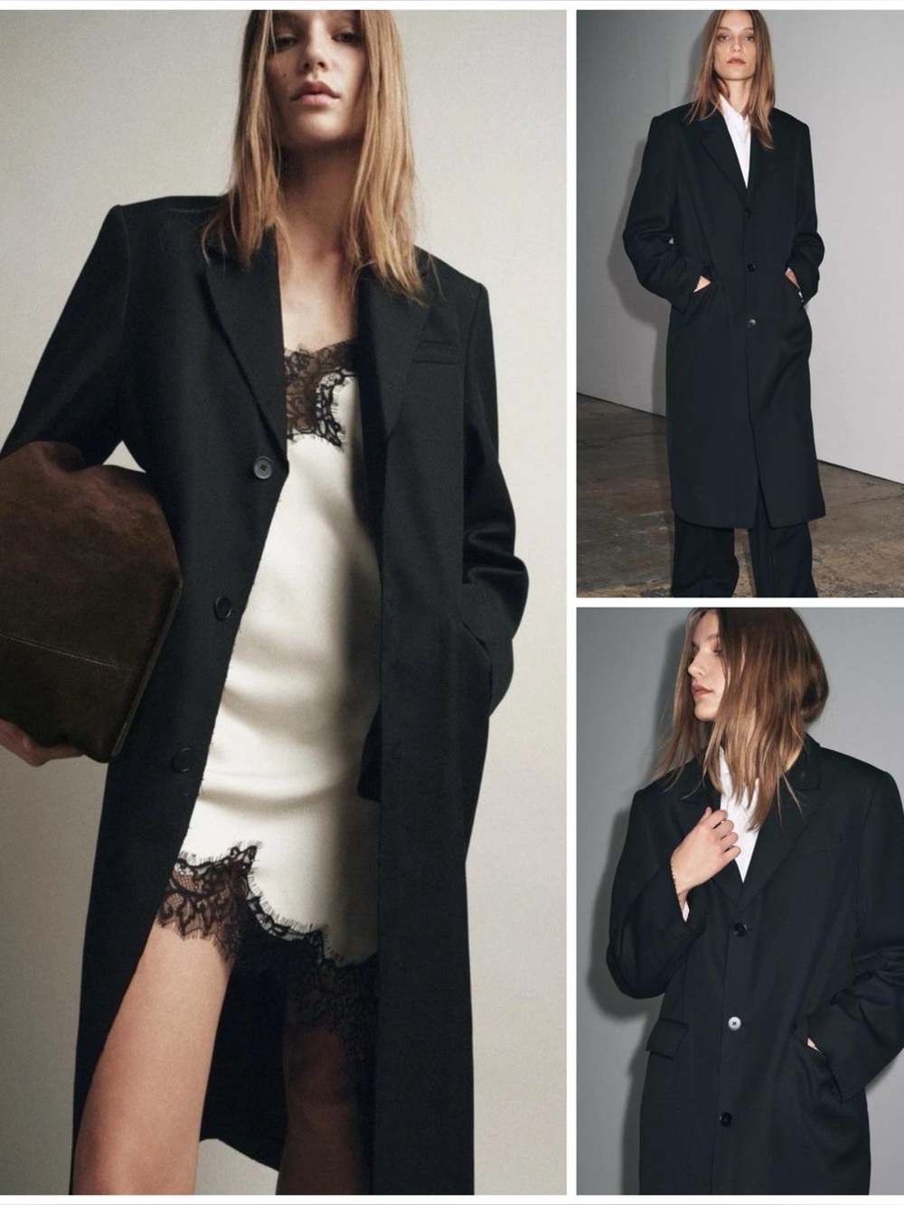 ZARA ~ Oversized Frock Coat